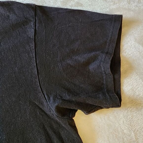 Delta Pro Weight Black Short Sleeve Tshirt With Space Cats Graphics Size Large - Picture 6 of 10